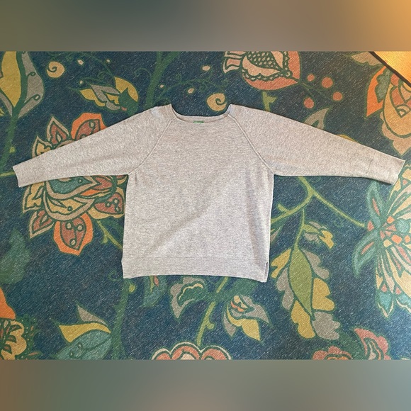 United Colors of Benetton oversized Italian merino yarn tunic sweater - Picture 1 of 9